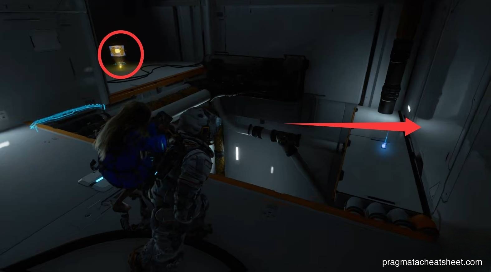 Hidden wall cluing an REM chip