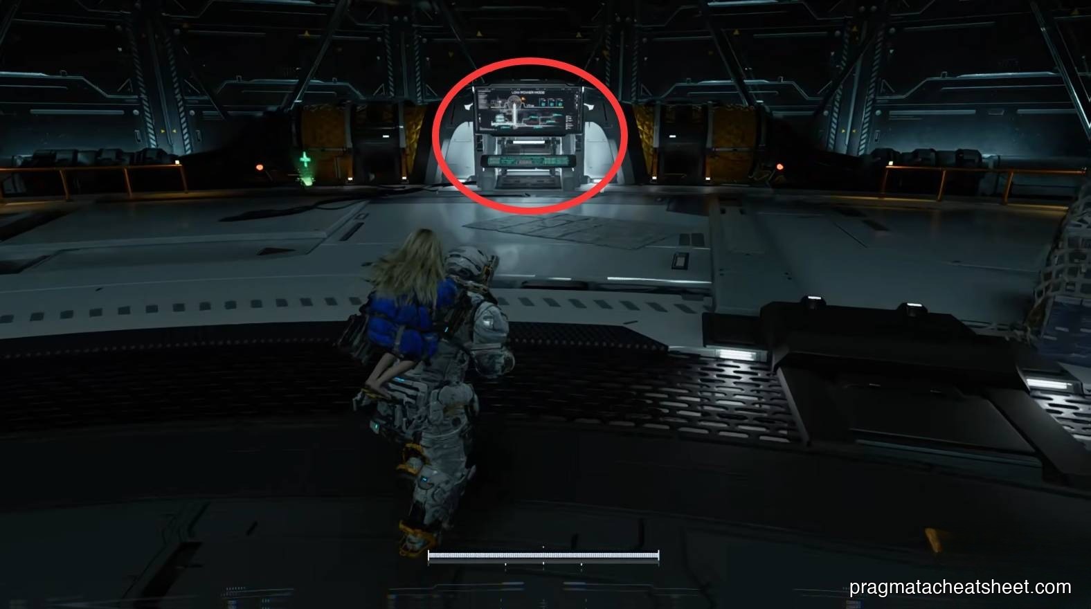 Arena supply stash before the boss