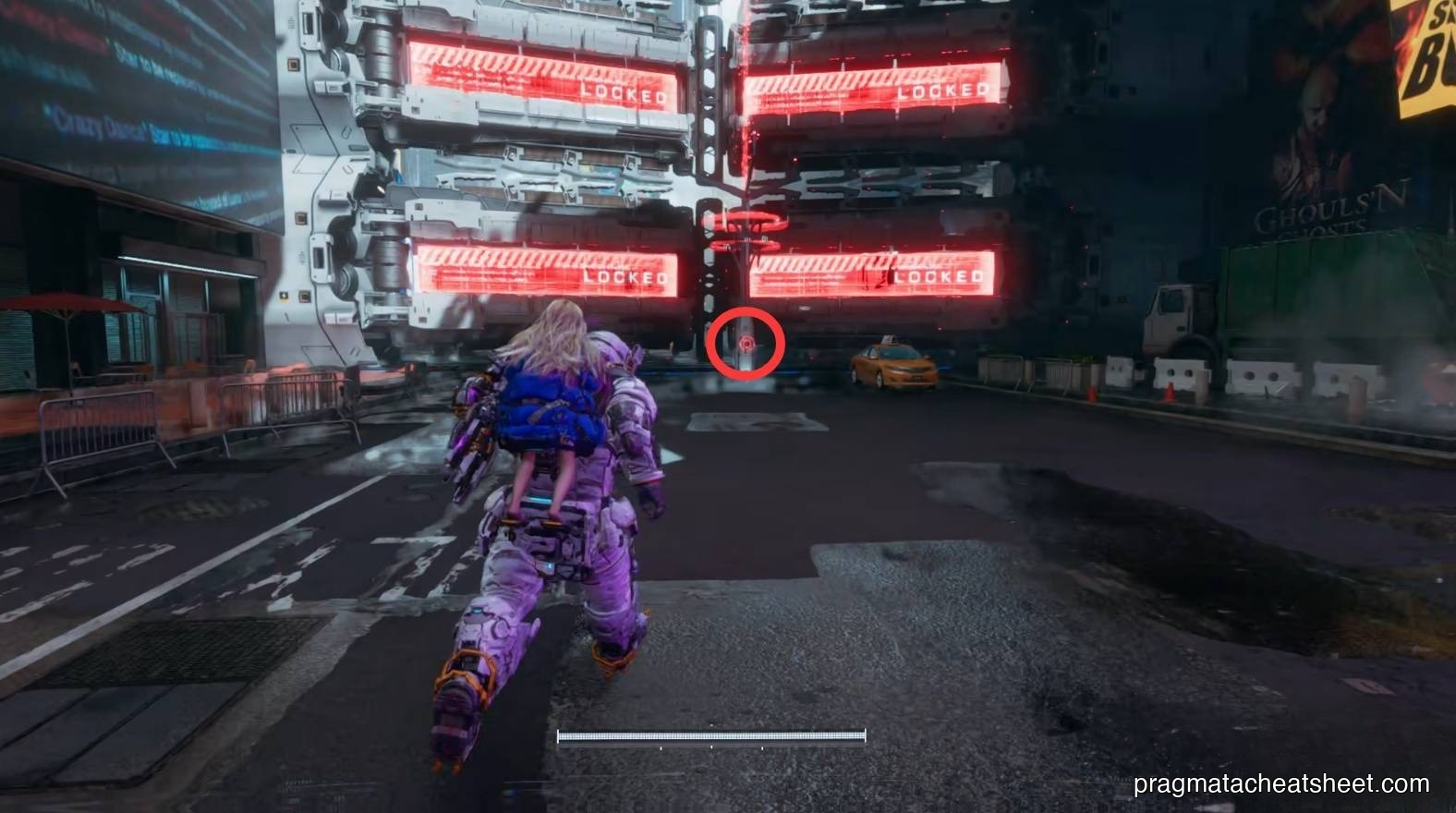 Main gate with six locks