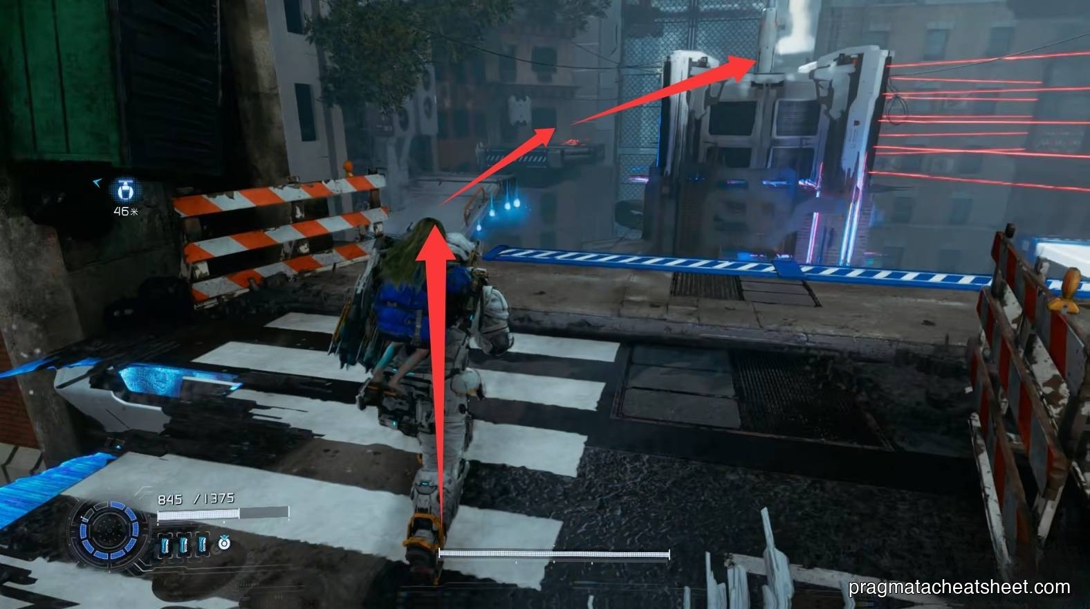 Drone reflect scenario