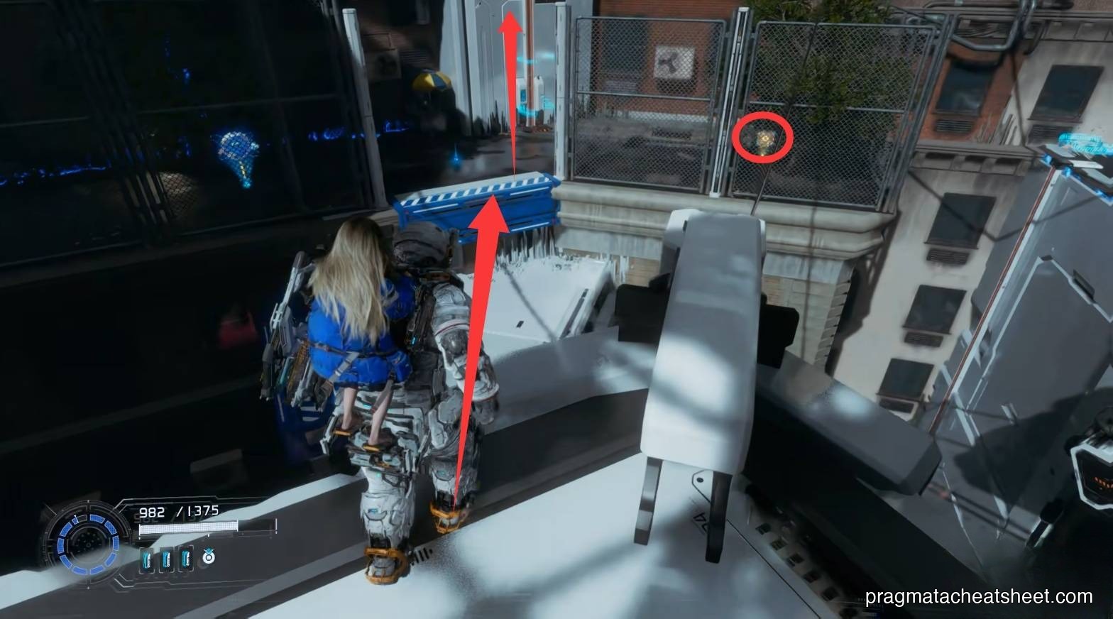 Dining table cutscene area