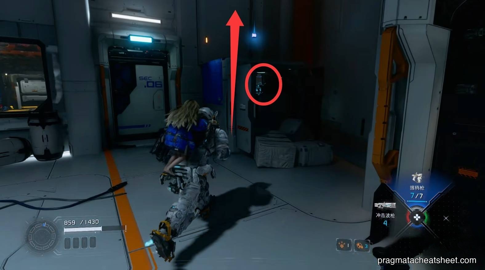 Mini Cabin at the doorway corner