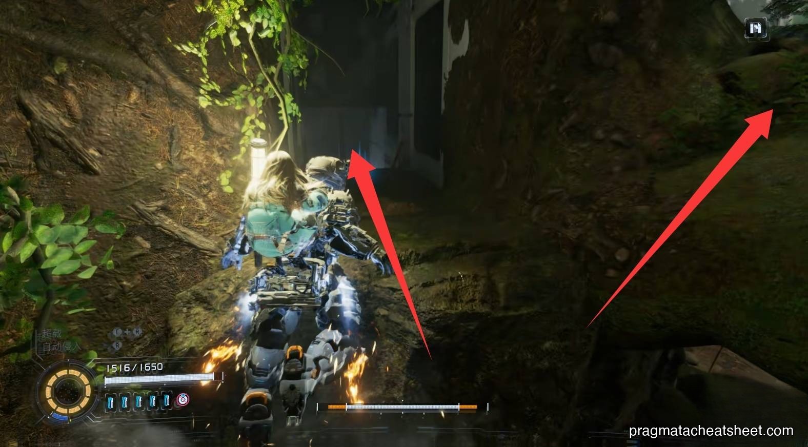 Cave interior with Mod and Safe Box