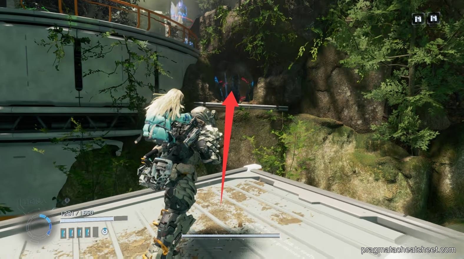 Laser hallway REM chip