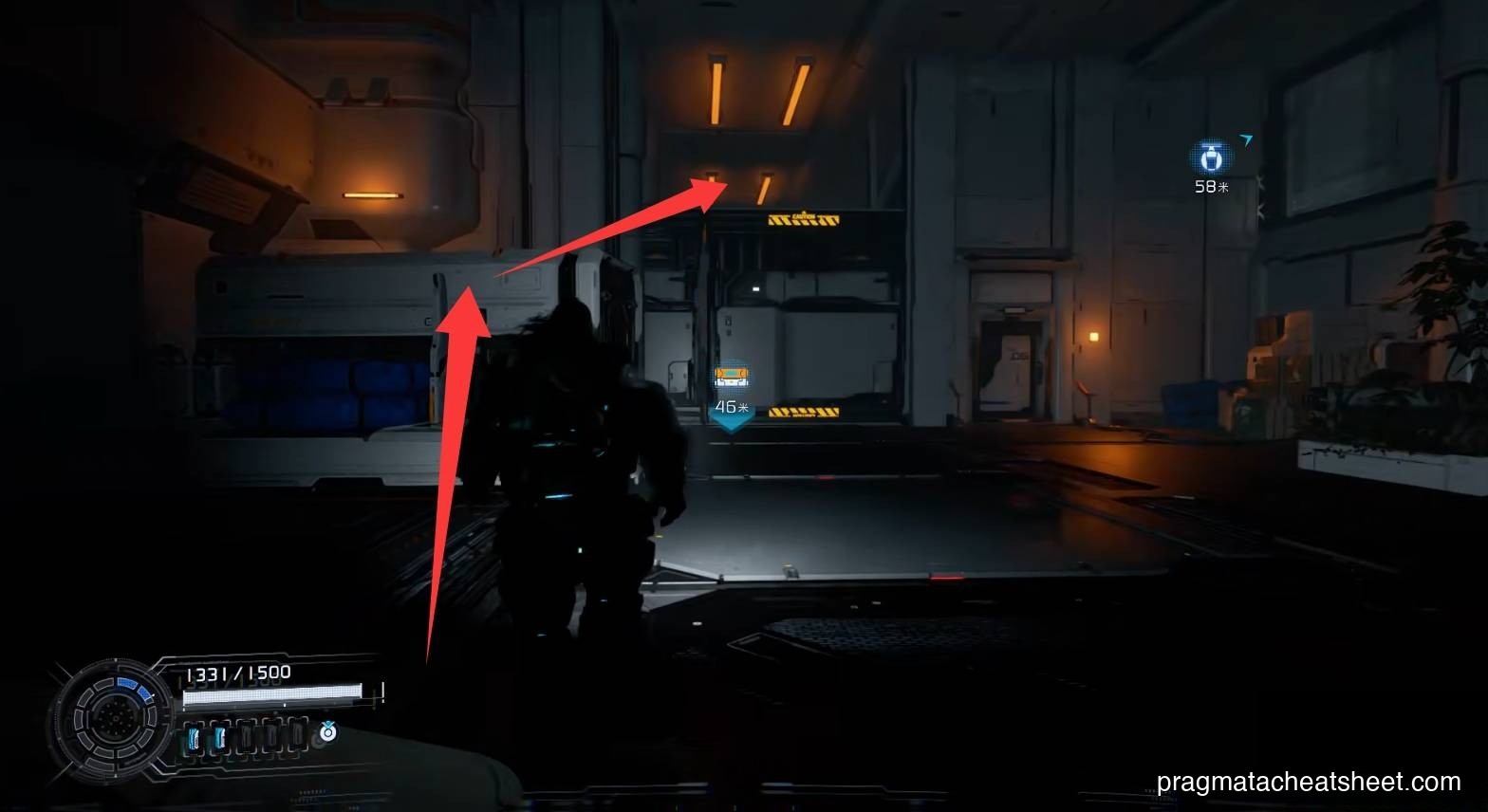 Elevator to next Escape Hatch