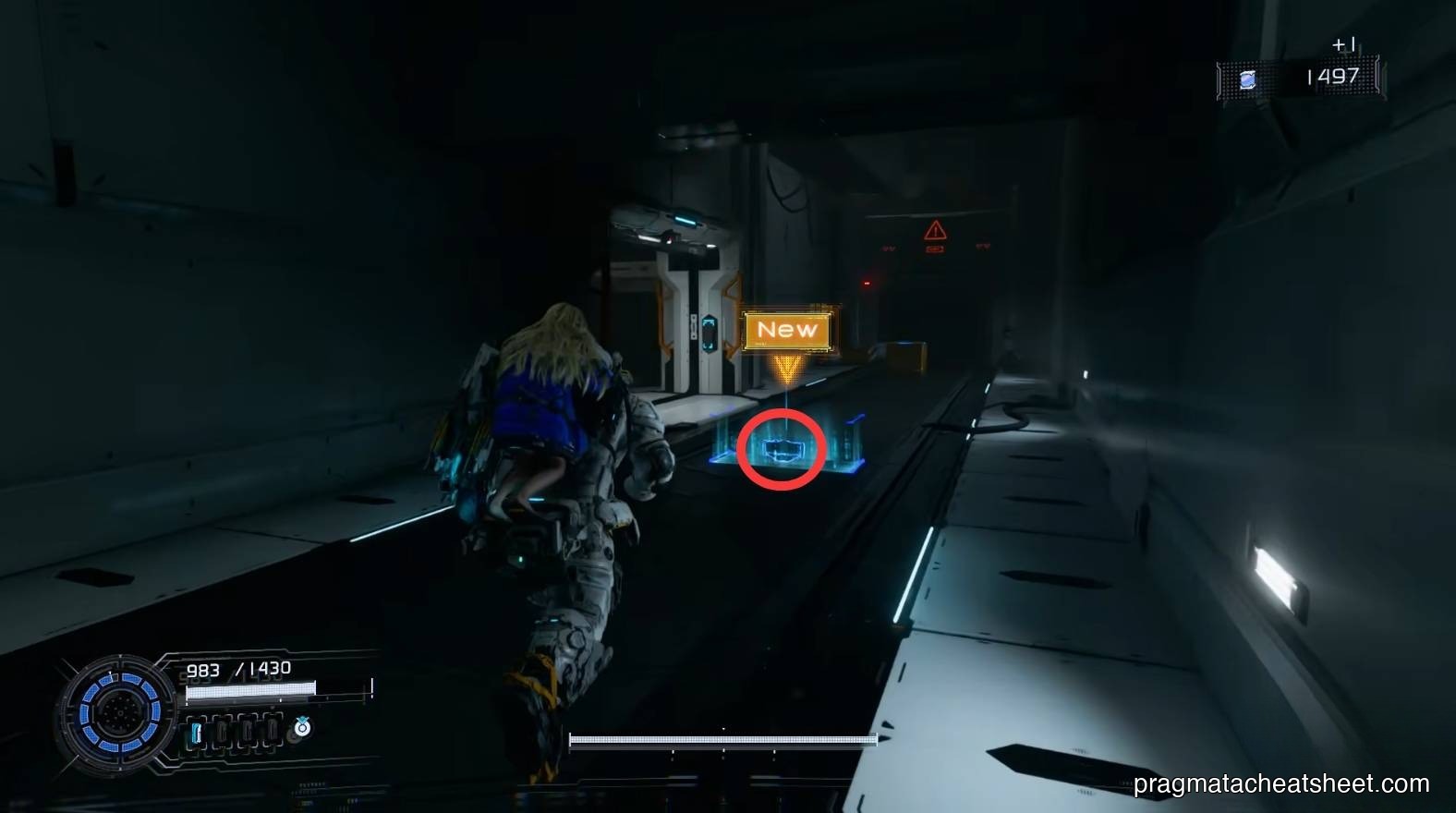 Decoy Generator pickup spot