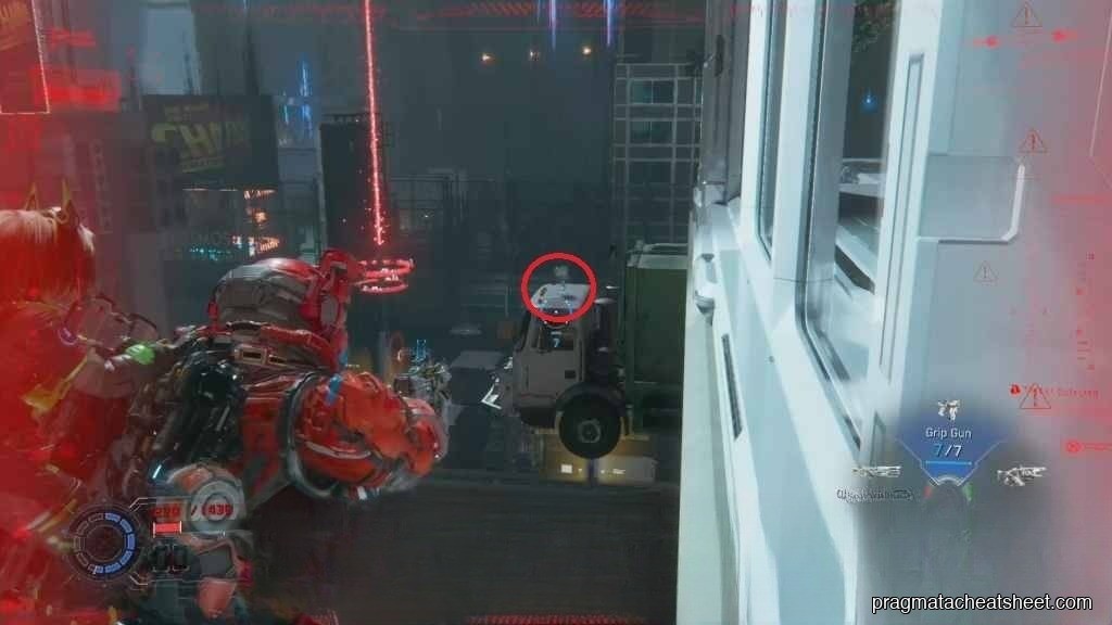 Side Alley — Mini Cabin on the parked car