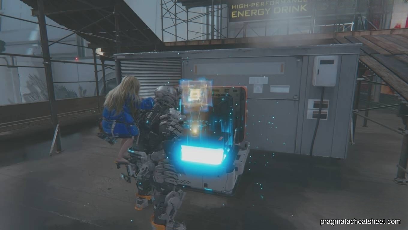 Mass Production Entrance assembly hall — the first three Safe Boxes gate the early loop